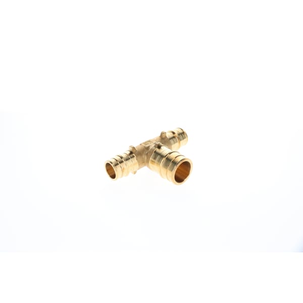 3/4" x 3/4" x 1" PEX Reducing Tee (Expansion(F1960)) - Brass