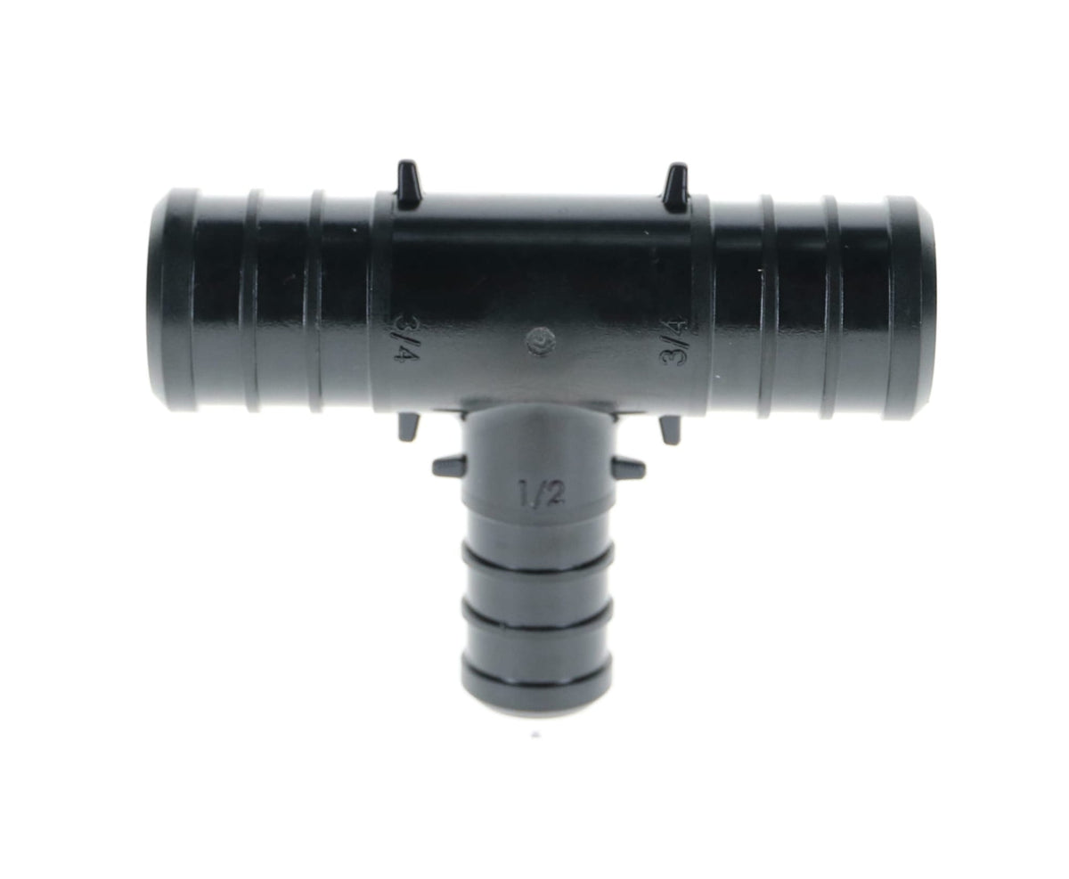 Mr Pex Systems 3/4" x 3/4" x 1/2" PEX Reducing Tee (Crimp(F2159)) - Composite