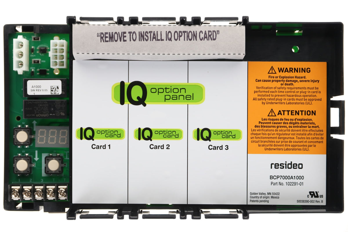 US Boiler (Burnham) 109647-01 IQ Option Control - for MPO-IQ, ES2, Series 3, ESC