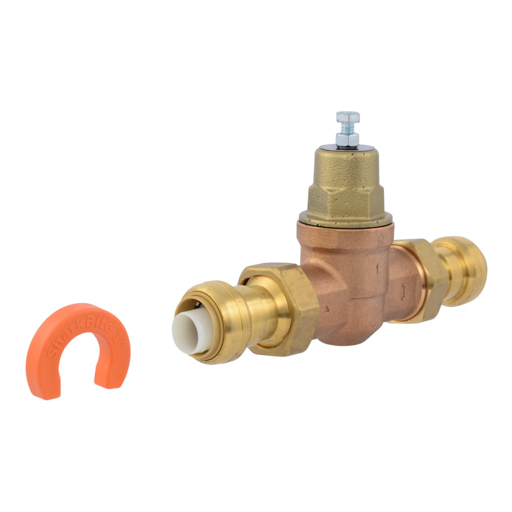 SharkBite PVA20M-DUSB-60 1" EB45 Double Union Pressure Regulating Valve (PRV) - PTC x PTC
