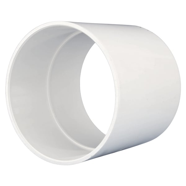 8" PVC DWV Coupling - H x H