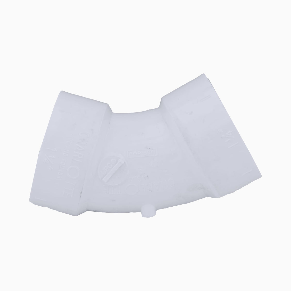 Charlotte Pipe 8" PVC DWV 45° Elbow - H x H