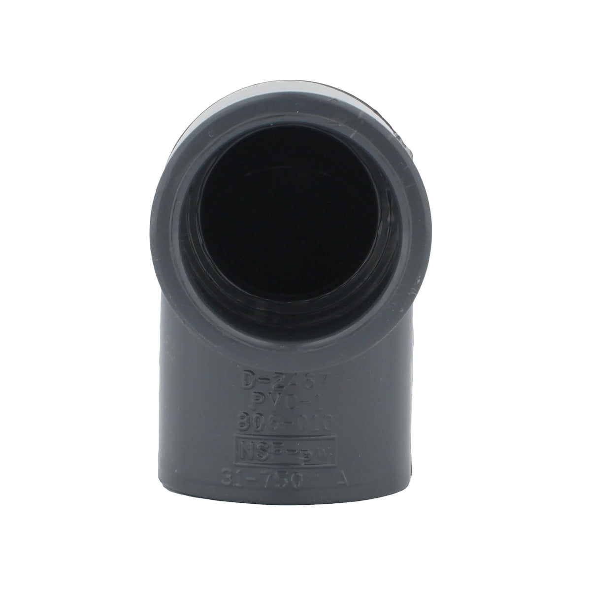Charlotte Pipe 1-1/2" PVC SCH80 90° Elbow - Socket x Socket