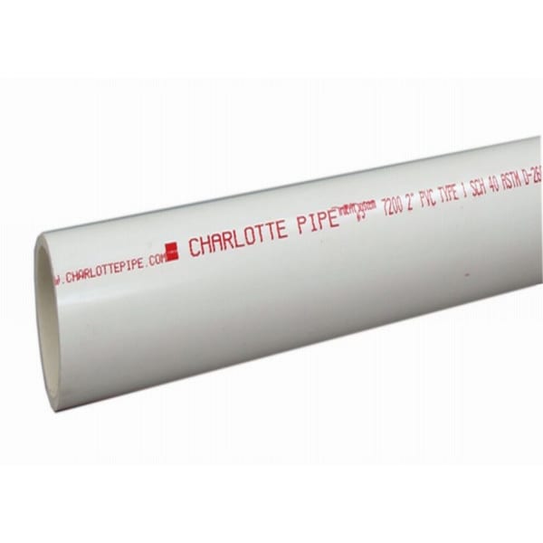 10" x 20' PVC SCH40 Plain End Pipe