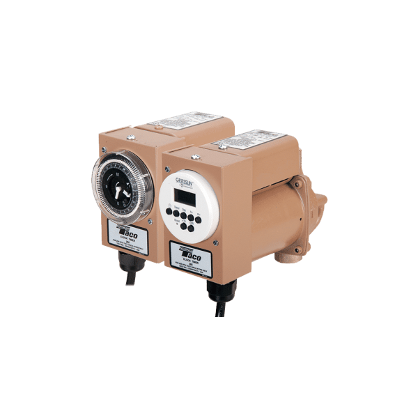 PLUMB N' PLUG Analog Timer w/Line Cord - Bronze, 3/4" Sweat, 115V/60/1 - 003 Series