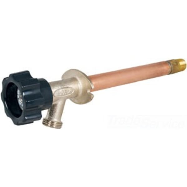 4"- (1/2" - MIP / Sweat) Freezless Wall Hydrant with Vacuum Breaker
