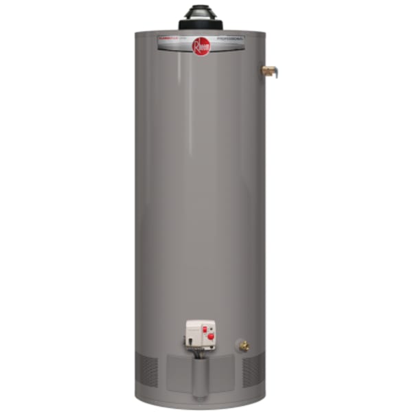 Rheem® 50 gallon 40,000 Btu/h Professional Classic Plus® Powered Damper Natural Gas Water Heater