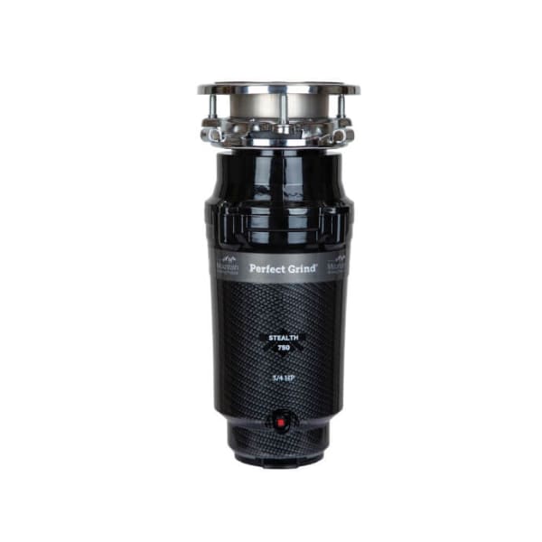 Perfect Grind® STEALTH 750 Waste Disposer - Continuous Feed 3-Bolt Mount 3/4 HP - No Finish