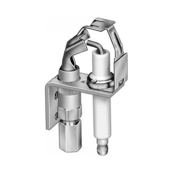 Pilot Burner for Natural Gas includes a BCR-18 Orifice, Left Single Tip Style and B-Style Mounting Bracket