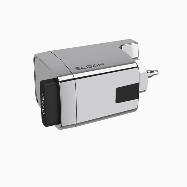 Sensor Flushometer (EBV500A SINGLE FlushSIDE MOUNT) Battery powered - in Polished Chrome