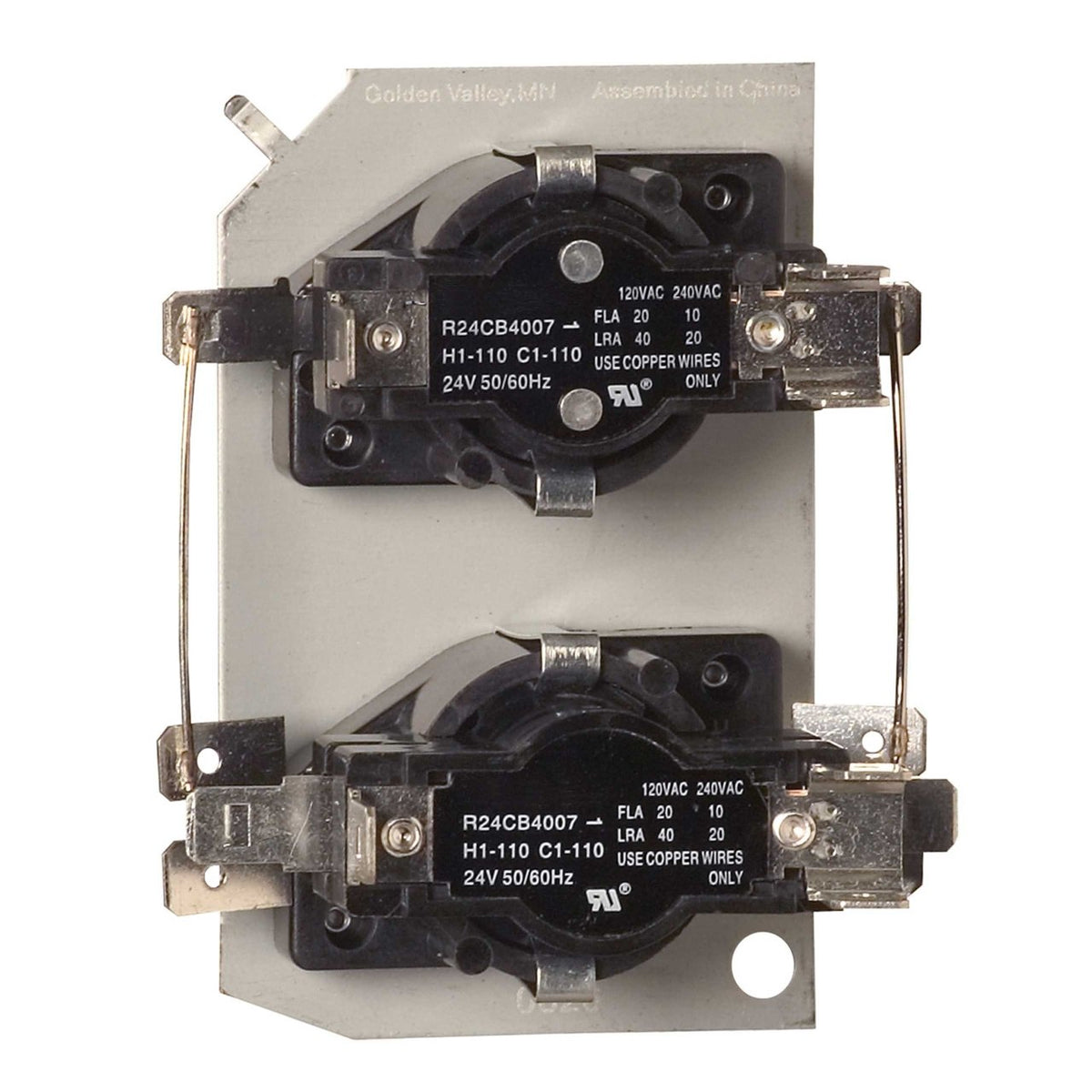 Resideo R24CB4007/U Heat Sequencer, 3 Switches, On 1–110 sec, Off 1–110 sec