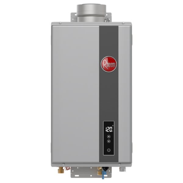 Rheem® 199,000 Btu/h RTG Series High Efficiency Non-Condensing Tankless Propane Water Heater for Indoor Installation