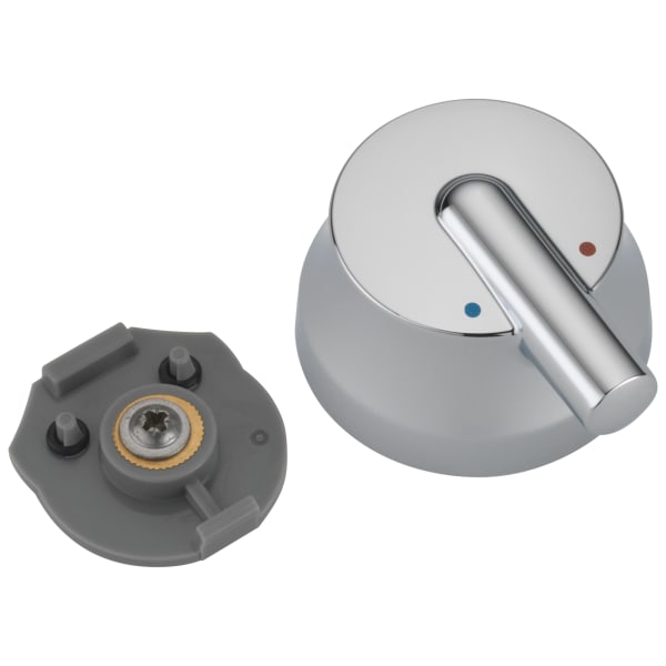 Delta Trinsic® Temperature Knob & Cover 17T Series Chrome