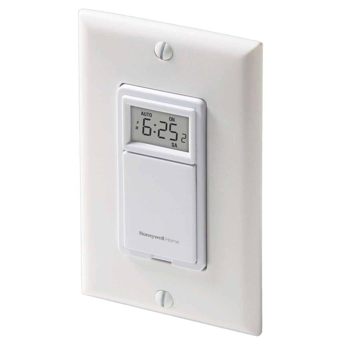 Honeywell Home PLS730B1003/U Weekly/Daily Programmable Wall Switch, 2400 W, White
