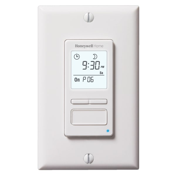 EconoSwitch™ for lights and motors with Solar Timetable, White