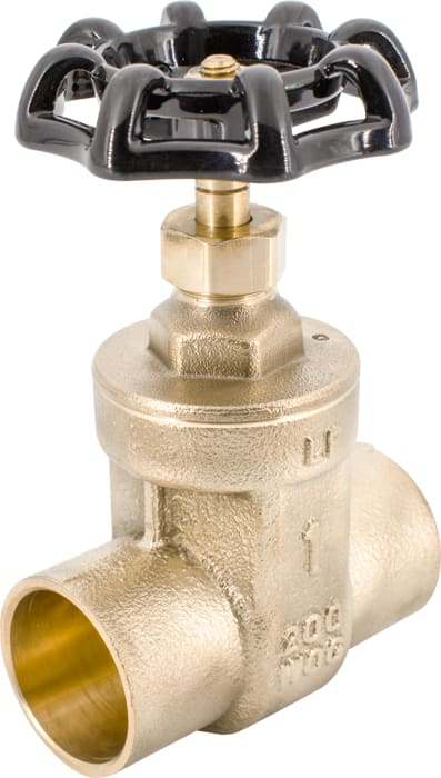 Legend Valve 104-404NL 3/4" Sweat x Sweat, No Lead Forged Brass Gate Valve