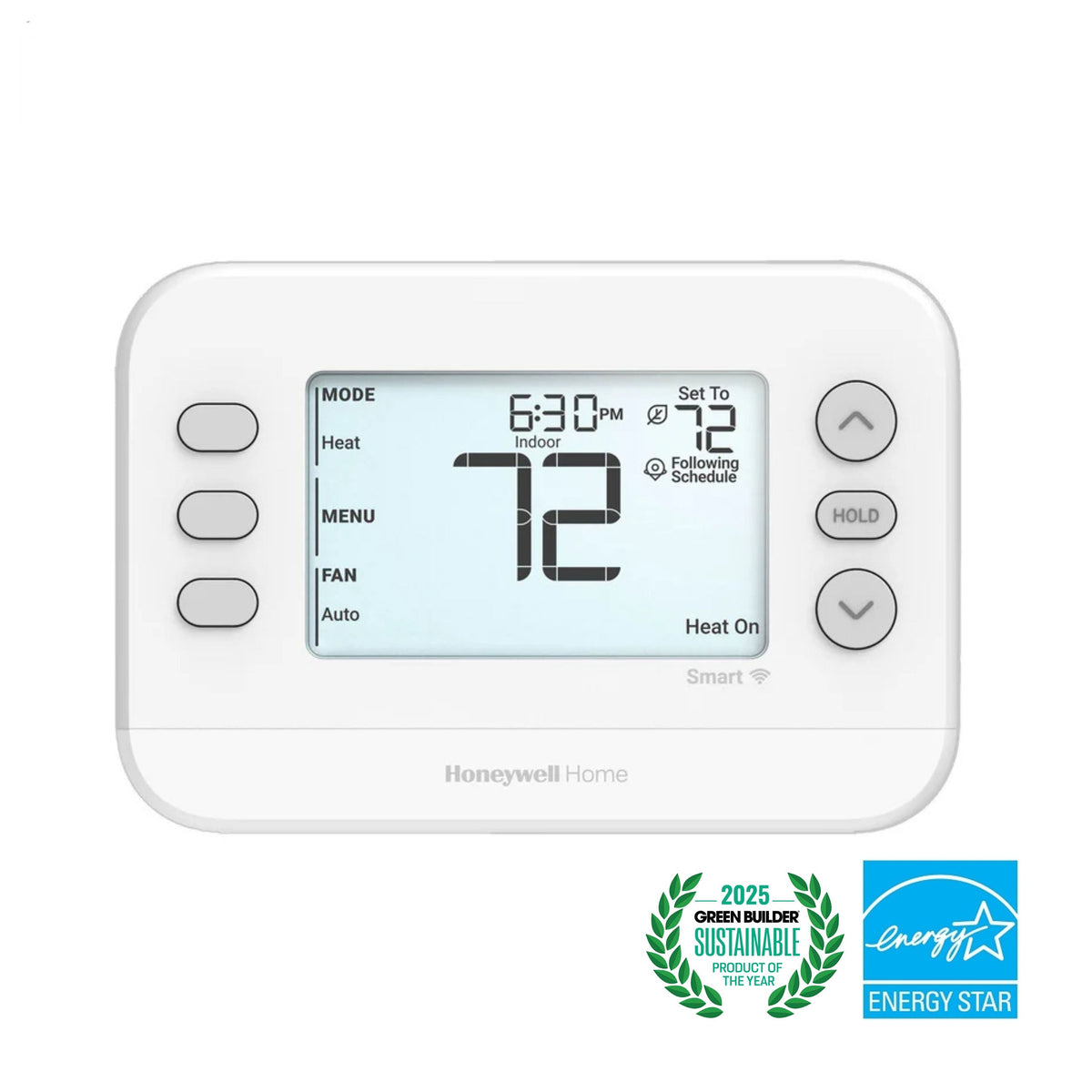 Honeywell Home TH2110WF4008/U FocusPRO Wi-Fi Smart Thermostat, 1H/1C