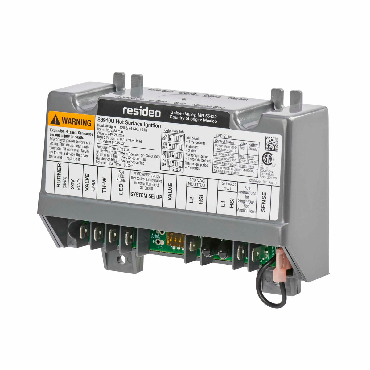 Resideo Universal Hot Surface Ignition Module