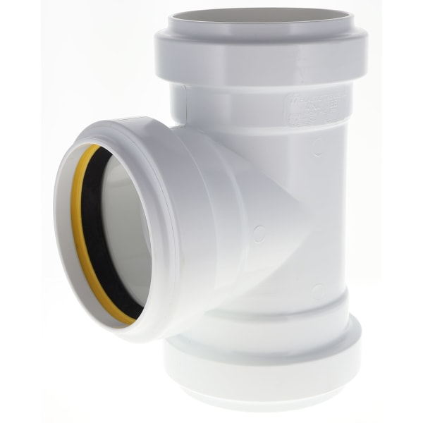 4" Straight Tee - Gasketed, Sewer & Drain Fitting
