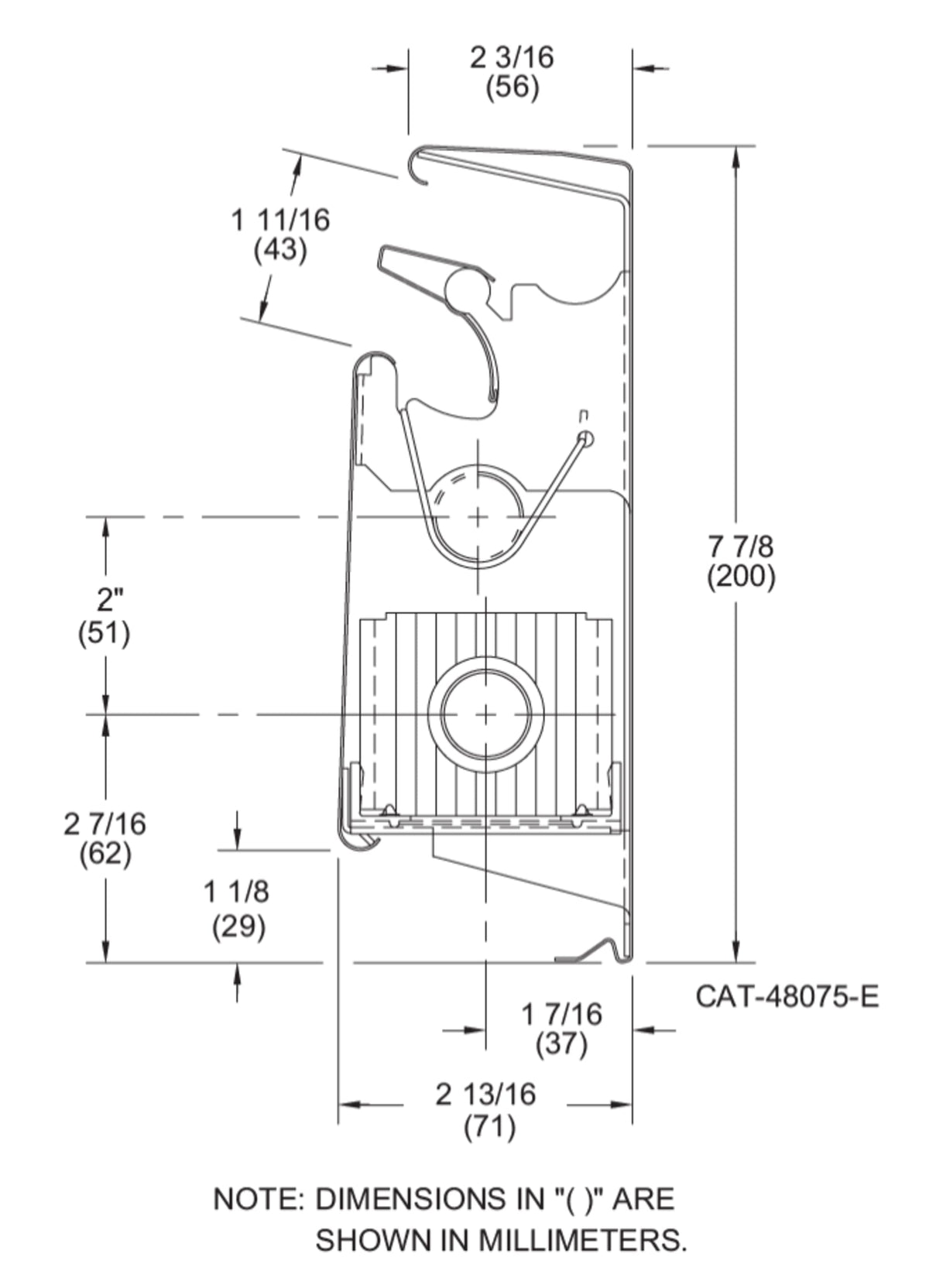 Suntemp 5' Baseboard Heater Complete - 700 Series - 3/4" Element