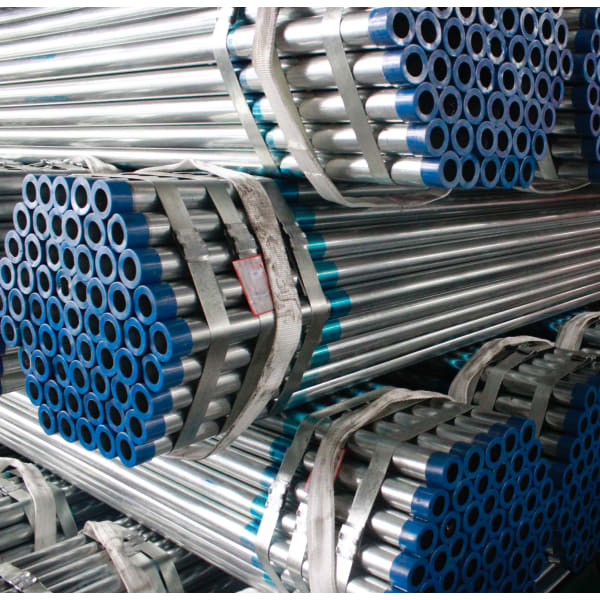 4" x 21' Galvanized Steel Pipe SCH40 A53 Threaded & Coupled Import