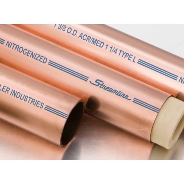 2-1/2" x 10' - Copper Tube - L Hard