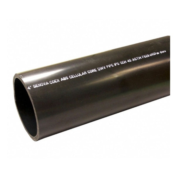 1-1/2" x 20' - ABS Foam Core Pipe - SCH40