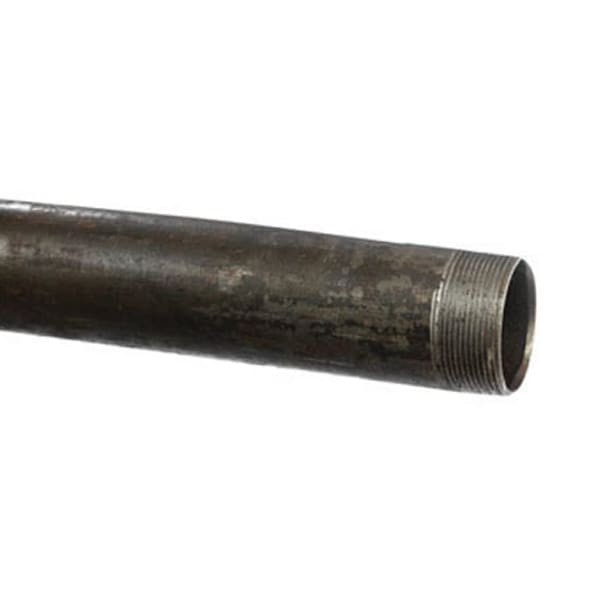 5" x 21' Black Steel Pipe A53 Type E Grade B ERW Plain End 0.258" W Import