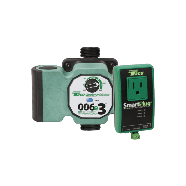 SMARTPLUS-e - ECM HW Recirc System w/SmartPlug Control, Composite, Union. 115V, (fittings needed/sold separately)