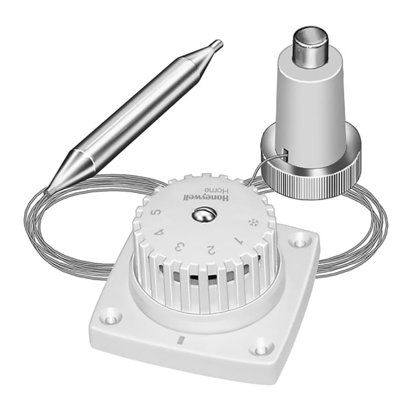 Thermostat Radiator Actuator with Remote Sensor and Dual Capillary