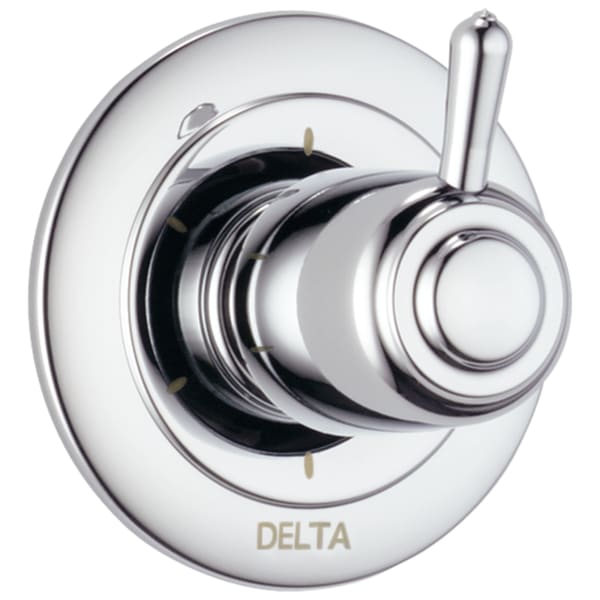 Delta 6-Setting 3-Port Diverter Trim Chrome