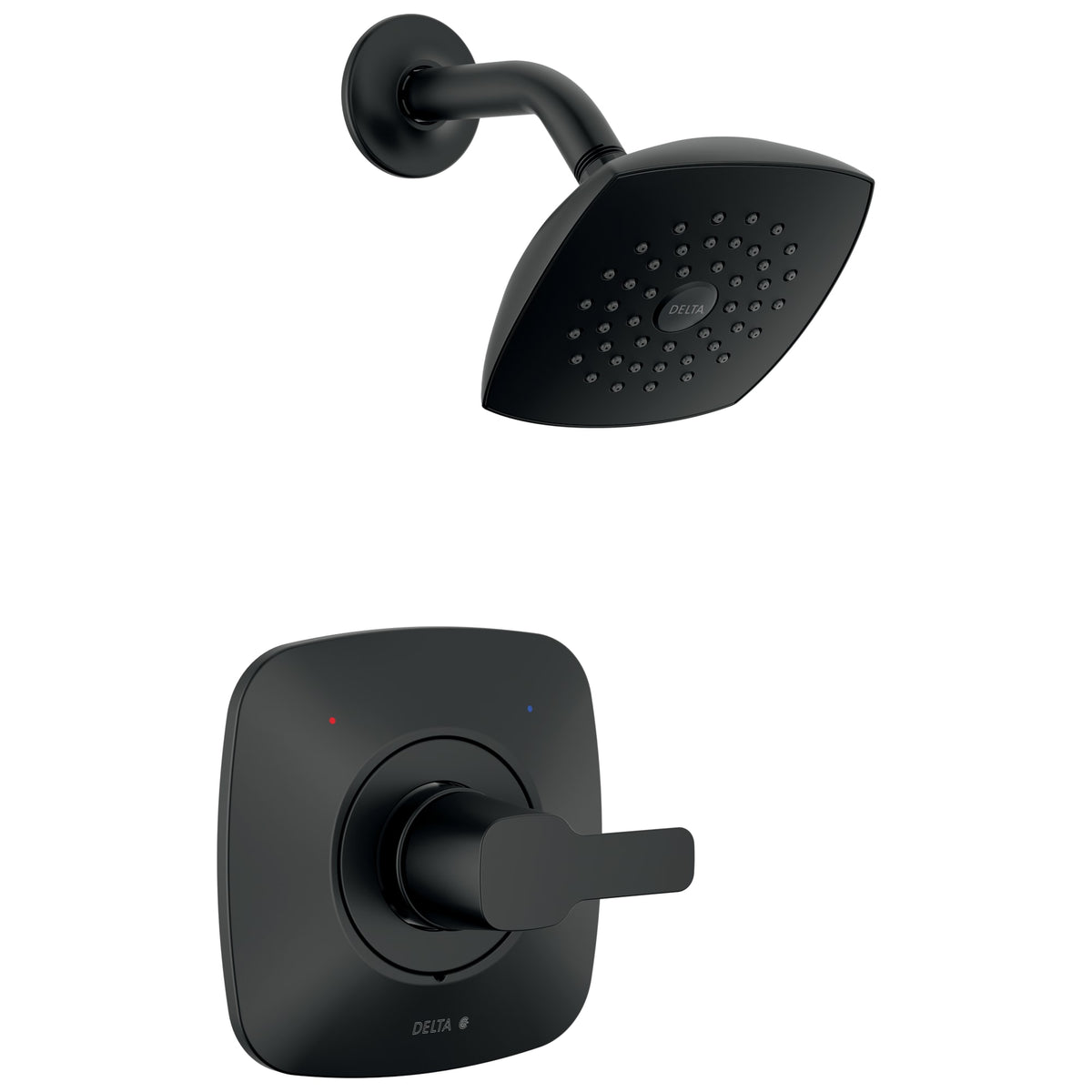 Delta T142339-BL-PP Modern Monitor® 14 Series Shower Trim Matte Black