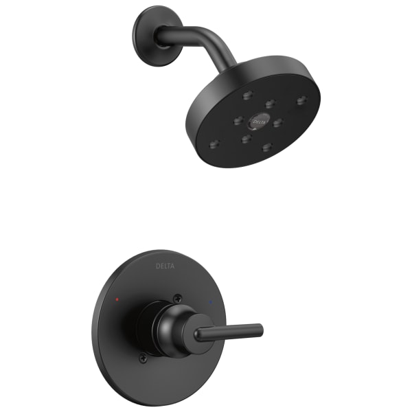 Delta Trinsic® Monitor® 14 Series H2OKinetic® Shower Trim Matte Black