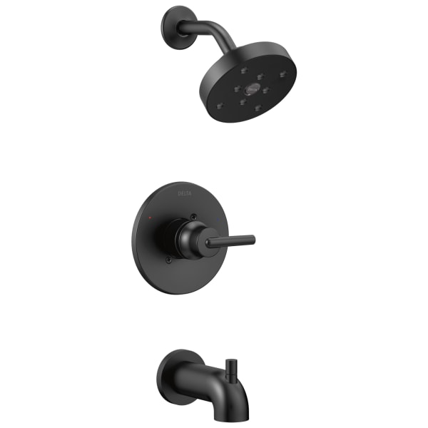 Delta Trinsic® Monitor® 14 Series H2OKinetic® Tub & Shower Trim Matte Black