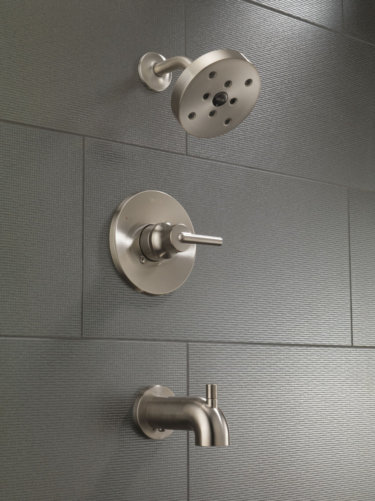 Delta Trinsic® Monitor® 14 Series H2OKinetic® Tub & Shower Trim Stainless