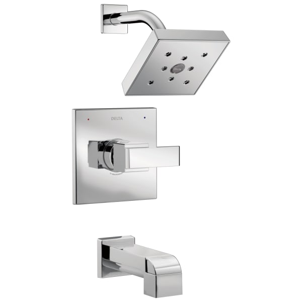 Delta Ara® Monitor® 14 Series H2OKinetic® Tub & Shower Trim Chrome