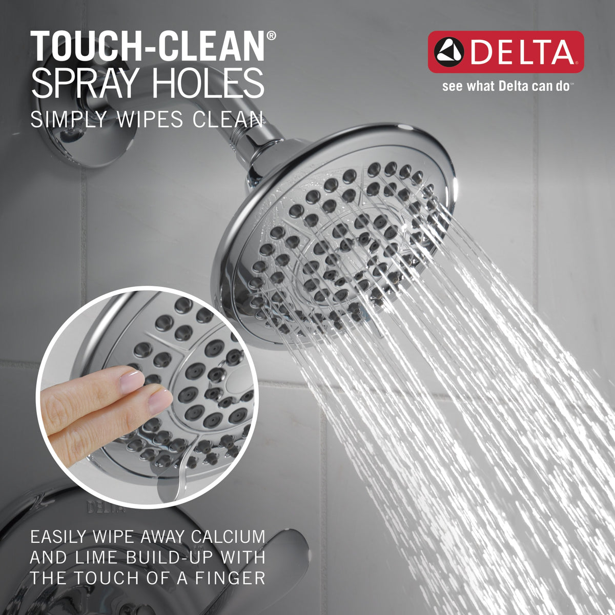 Delta Classic Monitor® 17 Series Shower Trim Chrome