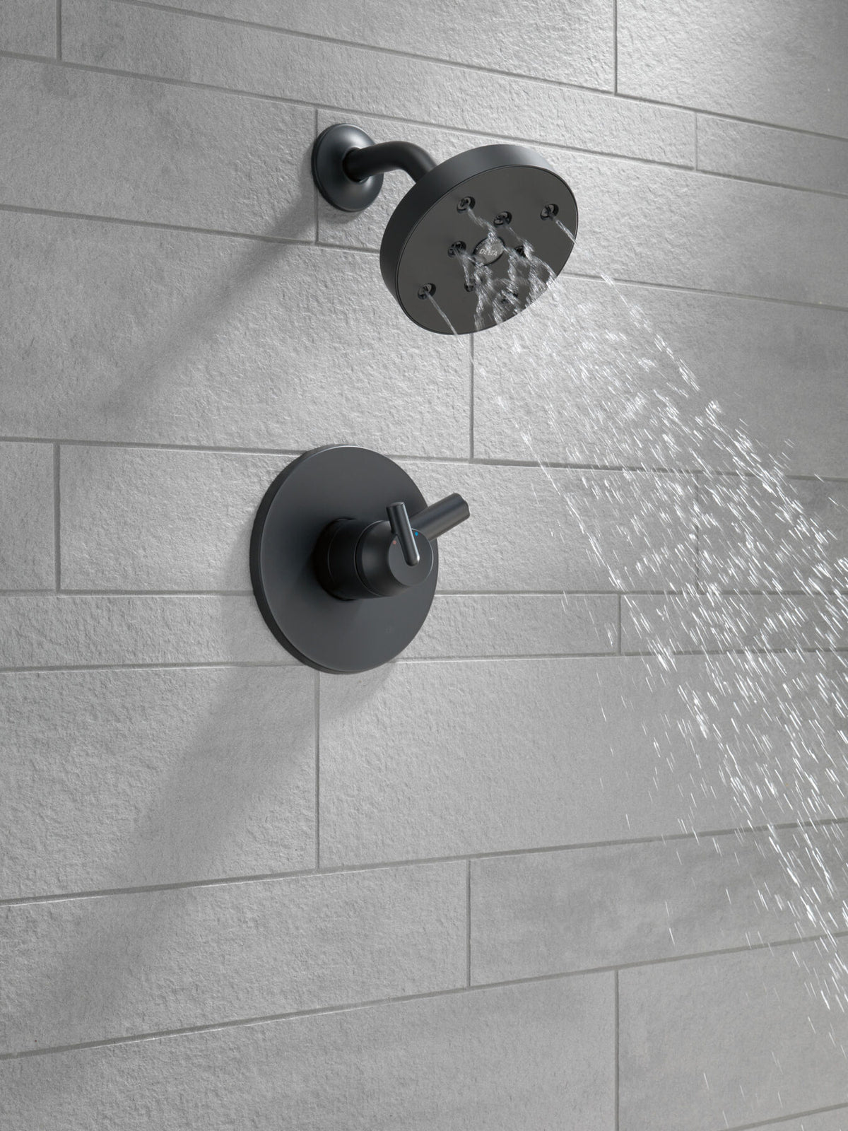 Delta T17259-BL Trinsic® Monitor® 17 Series H2OKinetic® Shower Trim Matte Black