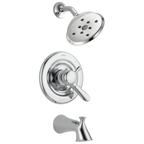 Delta Lahara® Monitor® 17 Series H2OKinetic® Tub & Shower Trim Chrome