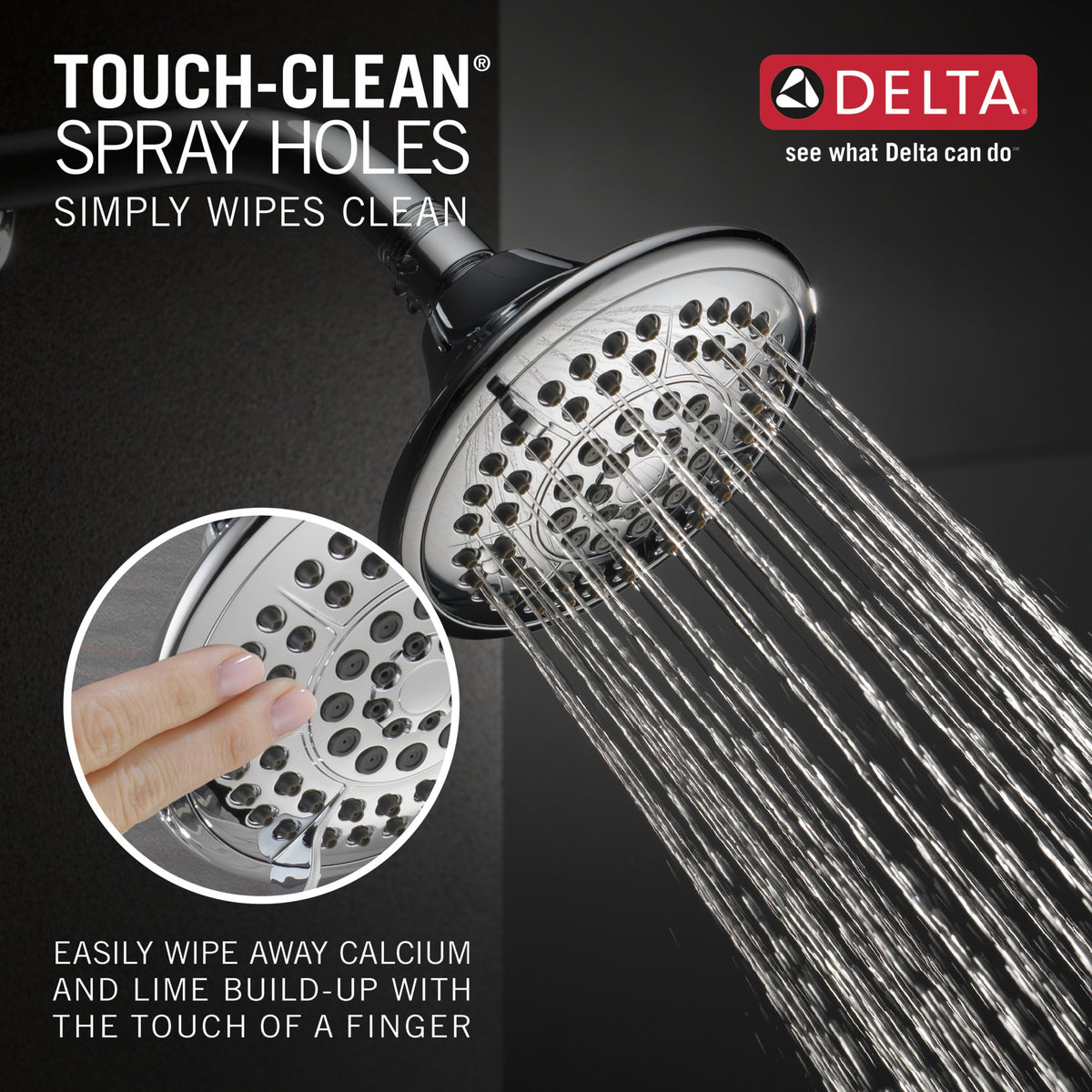 Delta Lahara® Monitor® 17 Series Tub & Shower Trim Chrome