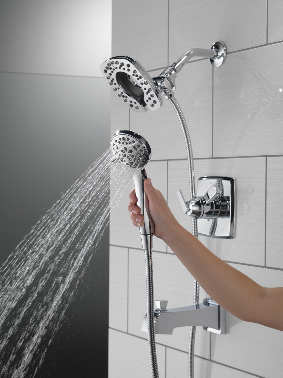Delta Ashlyn® Monitor® 17 Series Shower Trim with In2ition® Chrome T17464-I