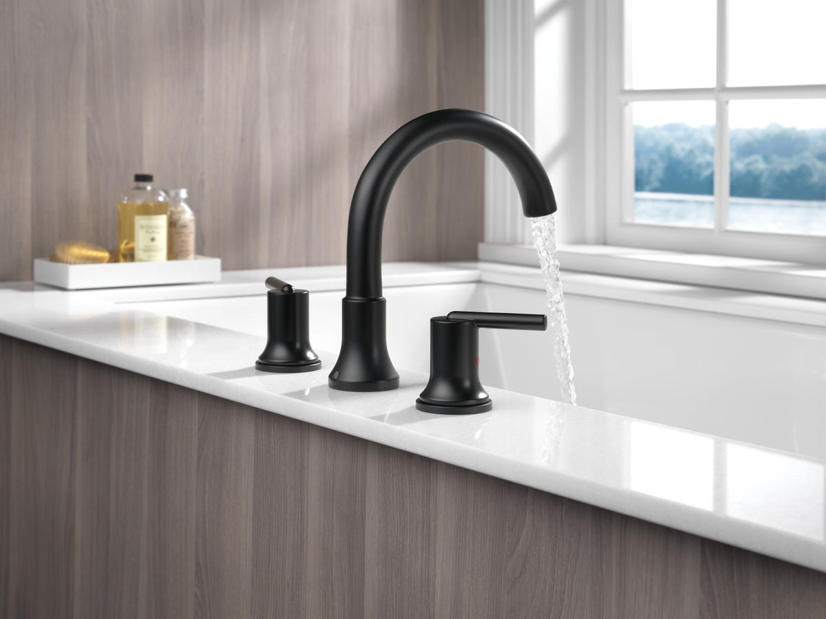 Delta Trinsic® Roman Tub Trim Matte Black