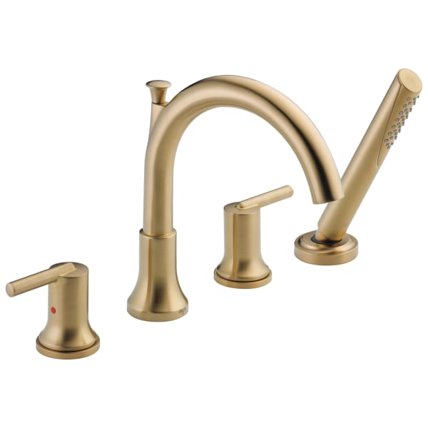 Delta Trinsic® Roman Tub with Handshower Trim Champagne Bronze