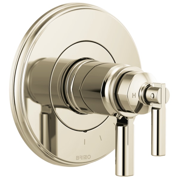 Brizo Invari® TempAssure® Thermostatic Valve Only Trim Polished Nickel