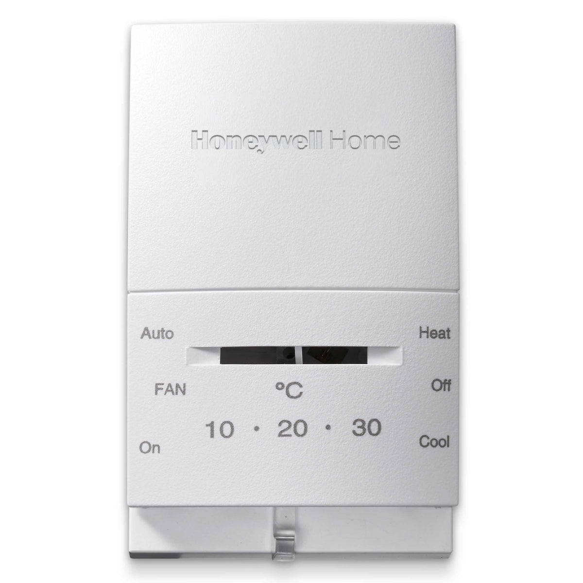 Honeywell Home T834N1010/U Vertical 1 Heat/1 Cool Mechanical Thermostat, 10–32°C