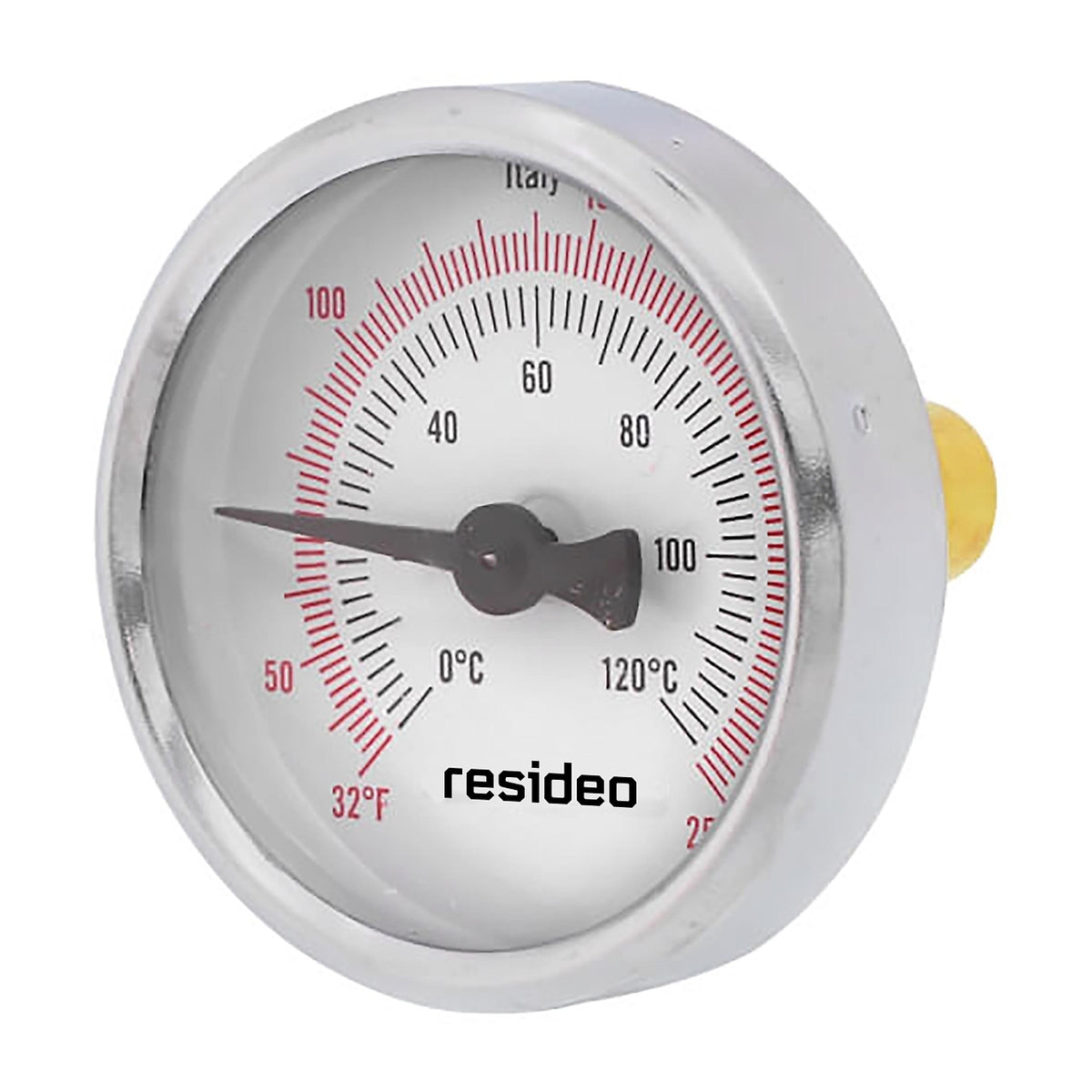 Resideo TG200-UT/U Thermometer, 2 in Dial, 1/2 in Threaded Well
