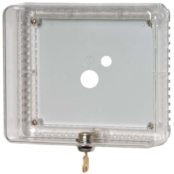 Medium Universal Thermostat Guard Cover Clear