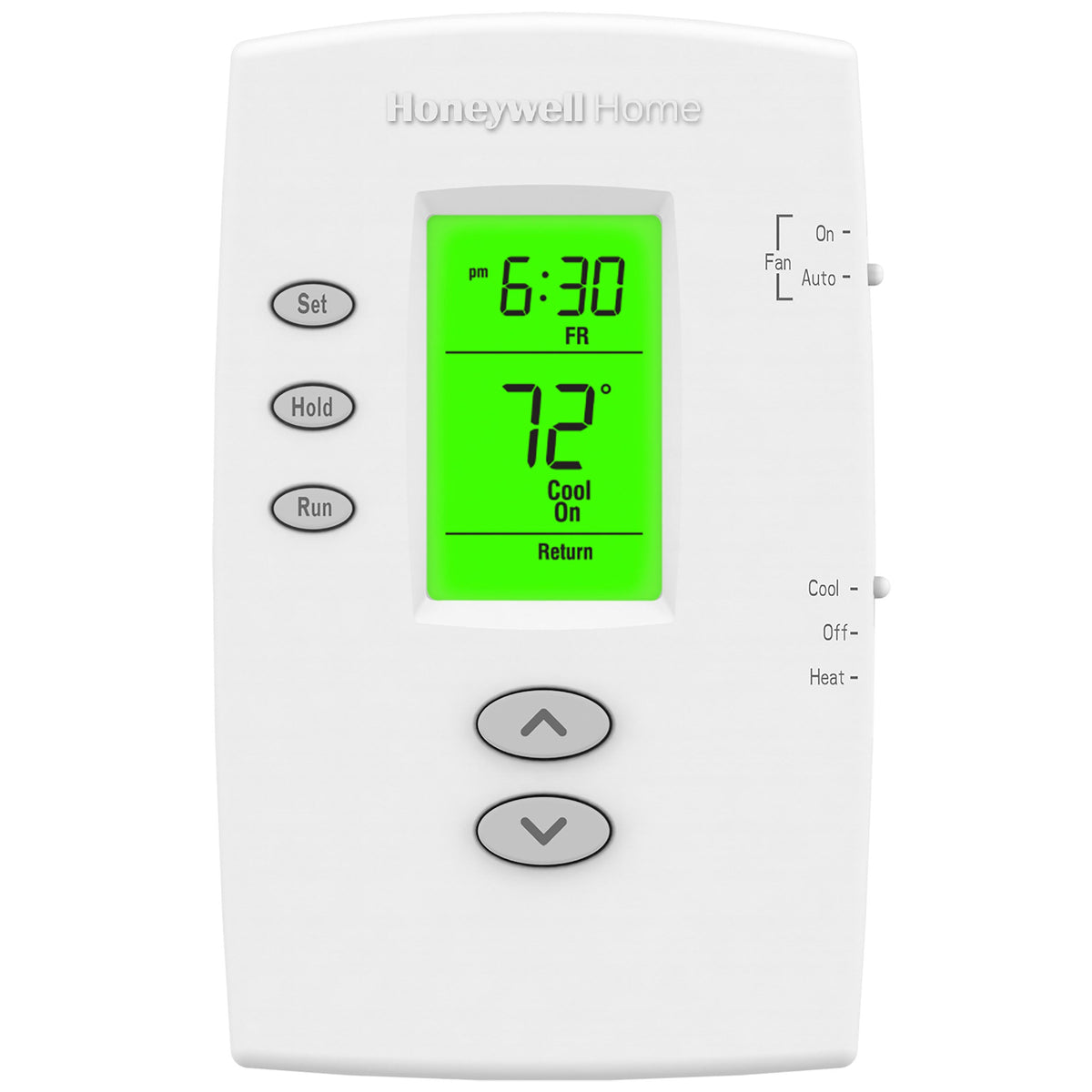 Honeywell Home TH2110DV1008/U Pro 2000 Vertical Programmable Digital Thermostat, 1 Heat/1 Cool