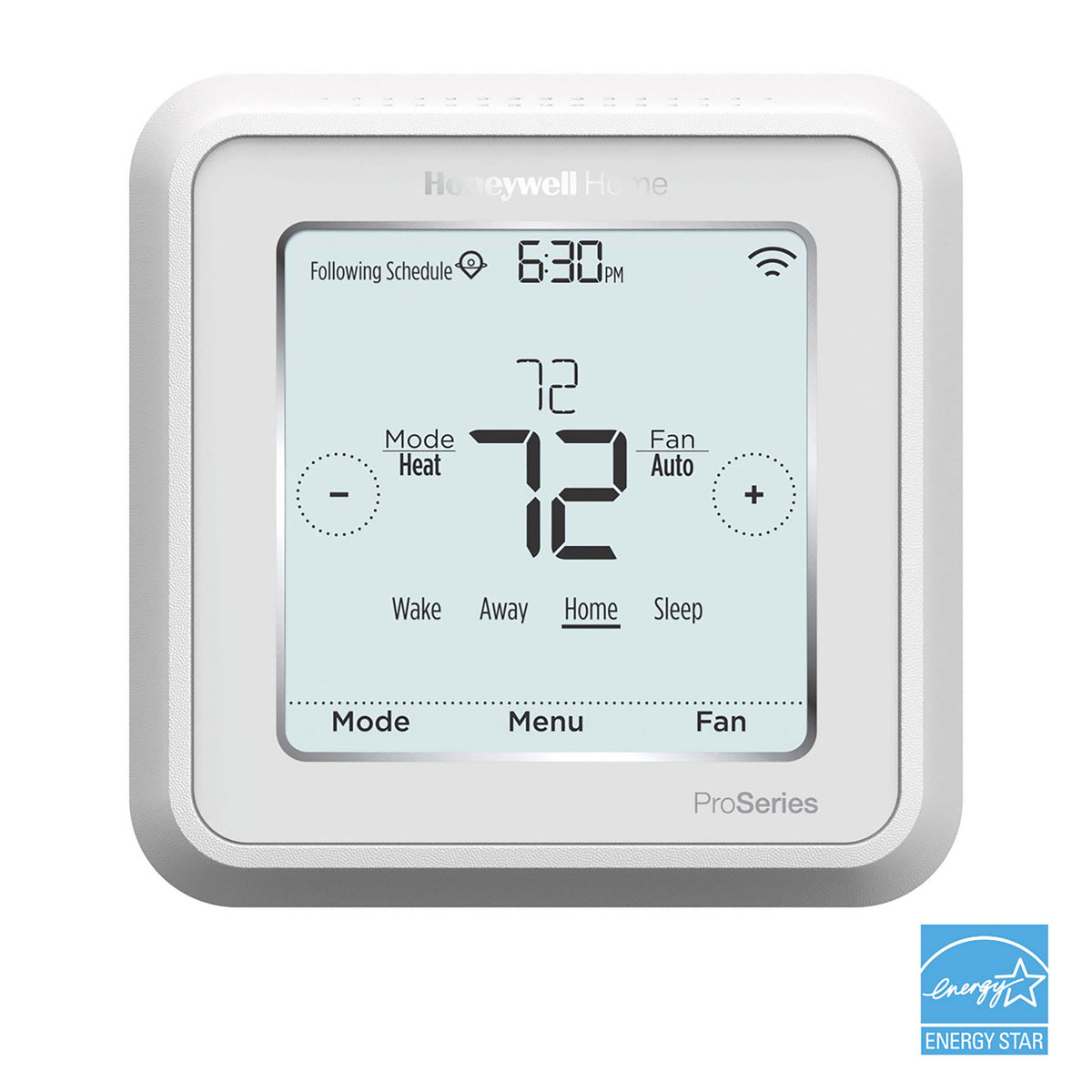 Honeywell Home TH6320WF2003/U T6 Thermostat, Up to 3H/2C Heat Pump, 2H/2C Conventional, Ventilation