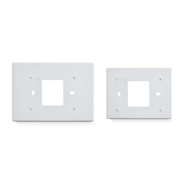 White Coverplate assembly for use with the Prestige® 2-Wire IAQ Thermostat